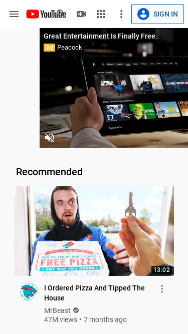 YouTube Screenshot - Desktop View