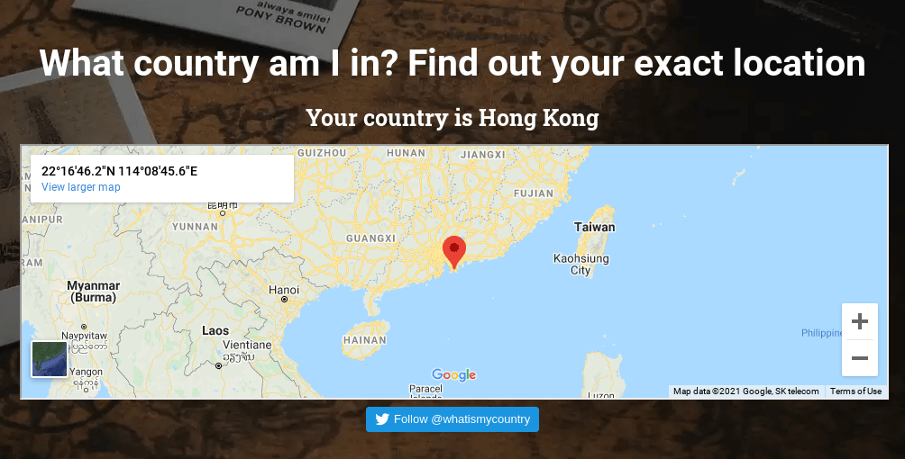 Website screenshot captured from East Asia region server