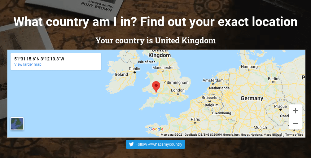 Website screenshot captured from UK West region server