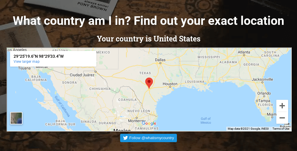 Website screenshot captured from US South Central region server